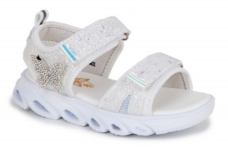 DOREMI LED svieciantys, spalva baltas. Sandalai. 