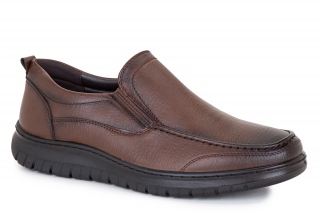 ELONG Komfortas, spalva ruda. Vyriški bateliai. 