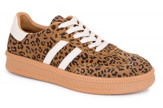 ML Leopardo, spalva šviesiai ruda. Moteriški kedai. Sportinio stiliaus. 