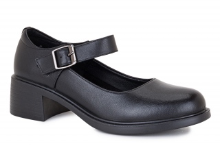 FERMANI Moteriški bateliai, spalva juodas. Komfortas. 