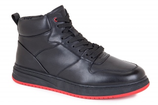 FERMANI Vyriški aulinukai su raišteliais, spalva juodas. Sportinio stiliaus. 