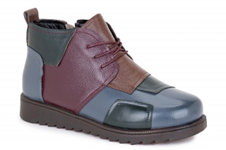 FERMANI Komfortas, įvairiaspalvis. Moteriški aulinukai su raišteliais. 