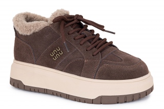 MONNA LISA Moteriški kedai, spalva rudas. Sportinio stiliaus. 