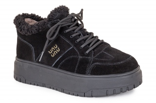 MONNA LISA Moteriški kedai, spalva juodas. Sportinio stiliaus. 