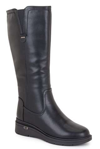 FERMANI Komfortas, spalva juodas. Moteriškai auliniai batai. 