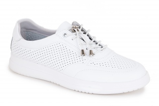 ML Moteriški bateliai su raišteliais, spalva baltas. Sportinio stiliaus. 