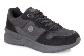 NEWS Vyriški bateliai su raišteliais, spalva juodas. Sportinio stiliaus. 