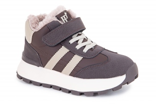 BESSKY Aulinukai su raišteliais, spalva ruda. Sportinio stiliaus. 