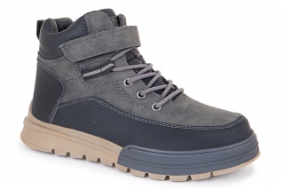 BESSKY Aulinukai su raišteliais, spalva juoda/pilka. Sportinio stiliaus. 