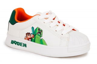 BADEN KIDS Kedai, spalva baltas. Sportinio stiliaus. 