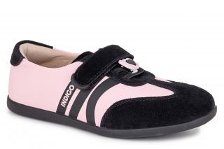 INDIGO KIDS Bateliai, spalva juoda/rožinė. Sportinio stiliaus. 